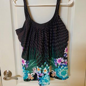 COCO REEF Underwire Tankini.  Bra Sized - D cup